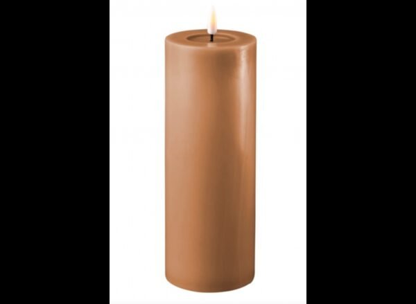 Bloklys LED Ø7,5 Caramel - Image 4