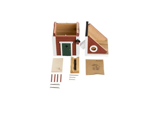 Multifuktional Bird Box Red - Image 7