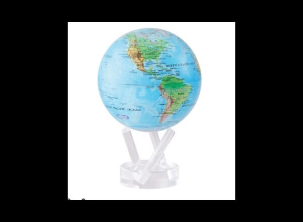 Moving Globe Blå Relief